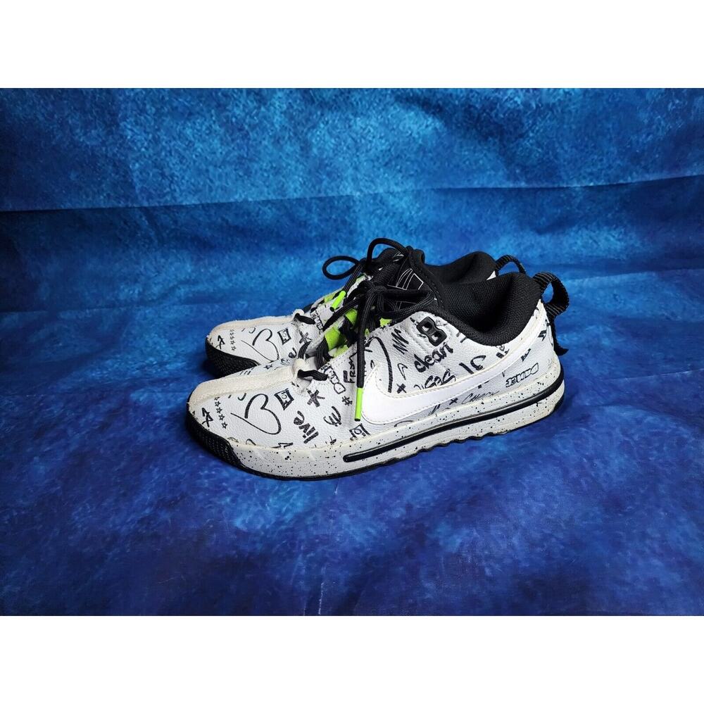 Nike Air Sesh All Over Print Pure Platinum Mens Size 7 Women's 8.5 Dance Shoes